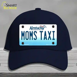 Moms Taxi Kentucky Novelty License Plate Hat Cotton / Navy