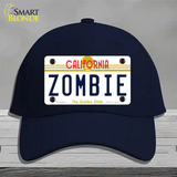 Zombie California Novelty License Plate Hat Cotton / Navy