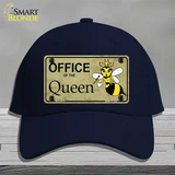 Office Of Queen Bee Novelty License Plate Hat Cotton / Navy