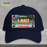 Laki Hawaii State Novelty License Plate Hat Cotton / Navy