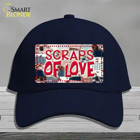 Scraps Of Love Novelty License Plate Hat Cotton / Navy