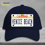 Venice Beach California Novelty License Plate Hat Cotton / Navy