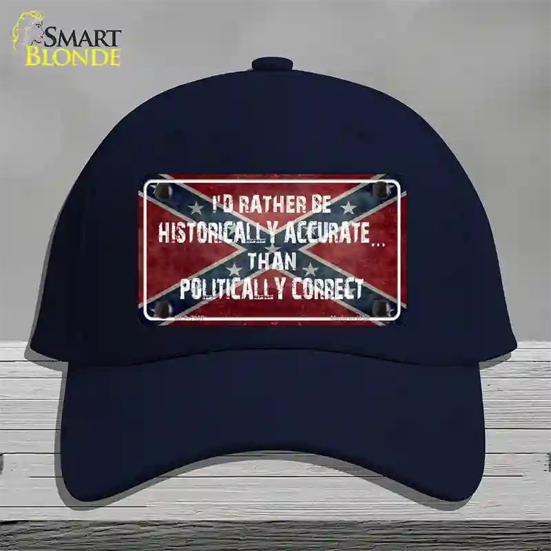 Historically Accurate Novelty License Plate Hat Cotton / Navy