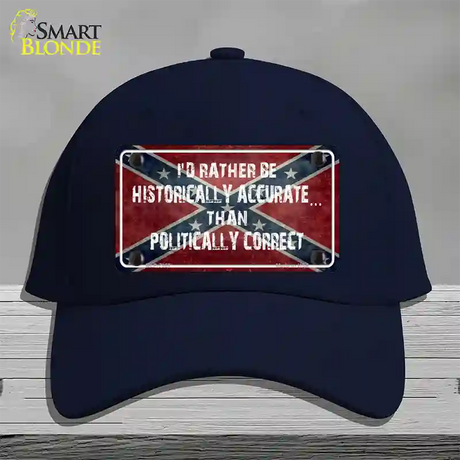 Historically Accurate Novelty License Plate Hat Cotton / Navy