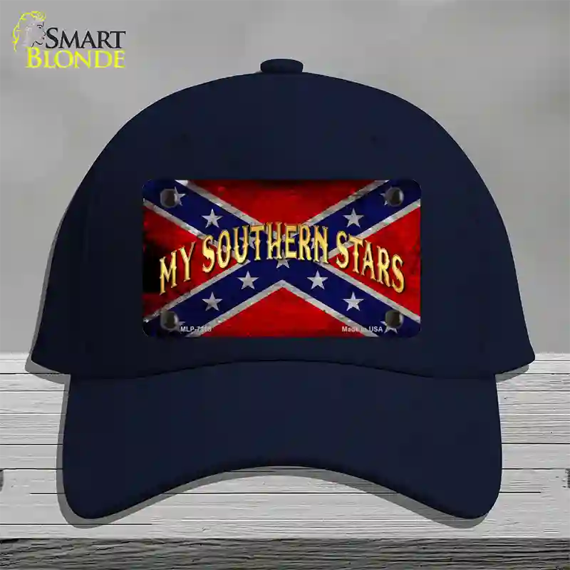 My Southern Stars Novelty License Plate Hat Cotton / Navy