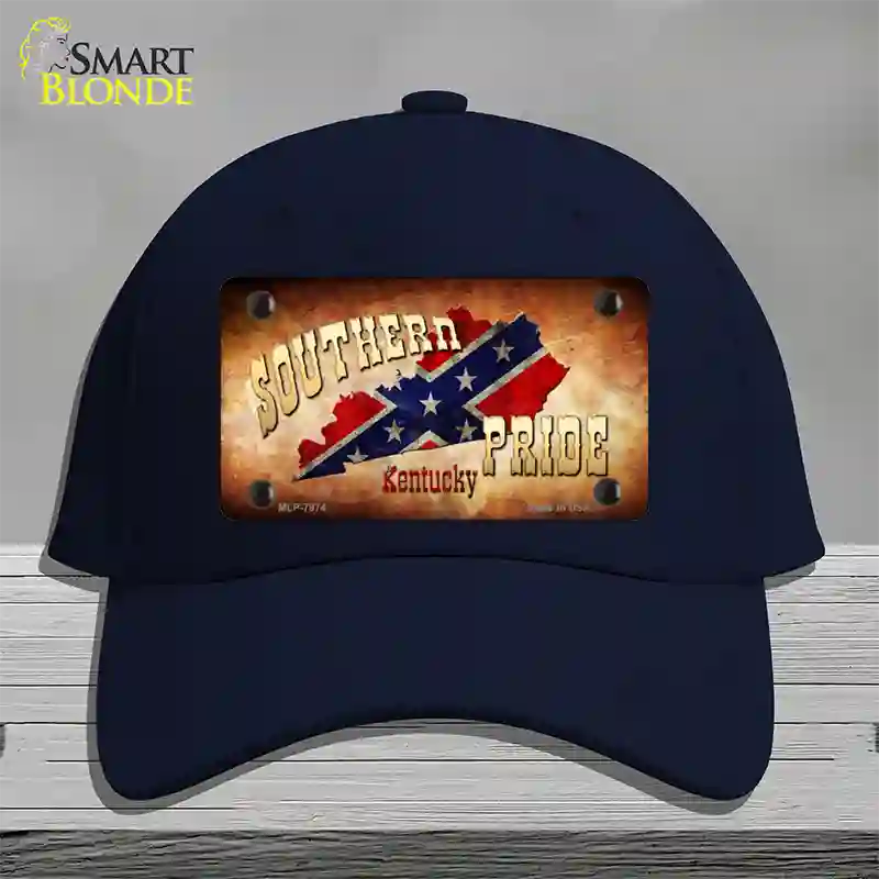 Southern Pride Kentucky Novelty License Plate Hat Cotton / Navy