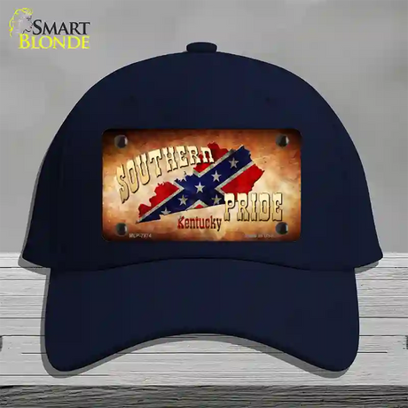 Southern Pride Kentucky Novelty License Plate Hat Cotton / Navy