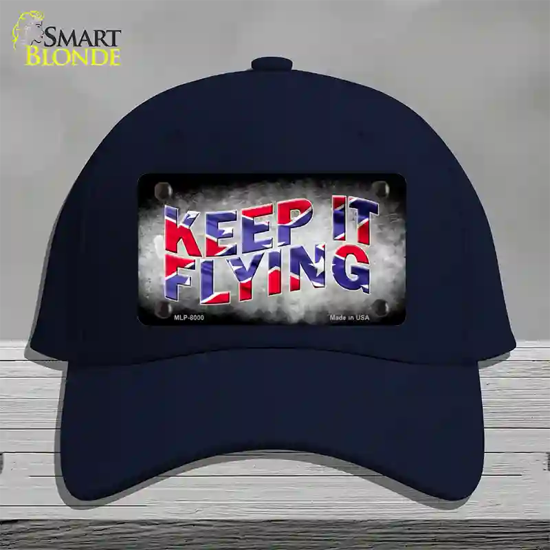 Keep It Flying Novelty License Plate Hat Cotton / Navy