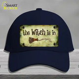 The Witch Is In Novelty License Plate Hat Cotton / Navy