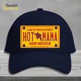 New Mexico Hot Mama Novelty License Plate Hat Cotton / Navy