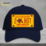 New Mexico 2 Hot Novelty License Plate Hat Cotton / Navy