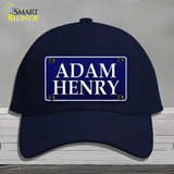 Adam Henry Novelty License Plate Hat Cotton / Navy