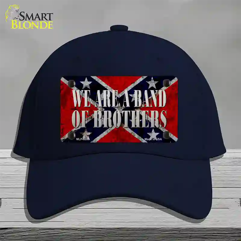 Band Of Brothers Novelty License Plate Hat Cotton / Navy