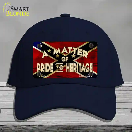 Matter Of Pride Novelty License Plate Hat Cotton / Navy