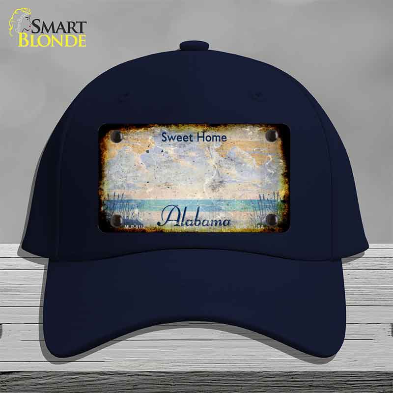 Alabama State Rusty Novelty License Plate Hat HAT-MLP-8118