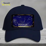 Inidana Rusty Blank Novelty License Plate Hat Cotton / Navy