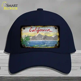 California Lake Tahoe Rusty Blank Novelty License Plate Hat Cotton / Navy