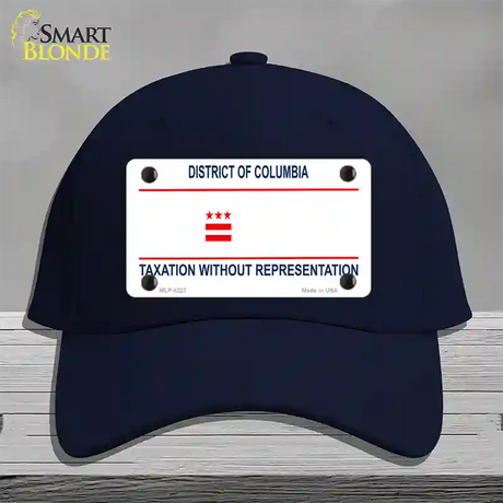 Taxation Without Representation Novelty License Plate Hat Cotton / Navy