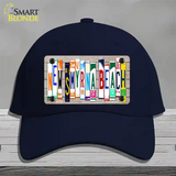 New Smyrna Beach Plate Art Novelty License Plate Hat Cotton / Navy