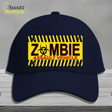 Zombie Assault Vehicle Novelty License Plate Hat Cotton / Navy