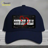 Country Gals Novelty License Plate Hat Cotton / Navy