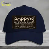 At Poppys Novelty License Plate Hat Cotton / Navy