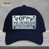 Poppy Is Here To Help Novelty License Plate Hat Cotton / Navy