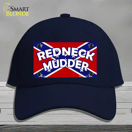 Redneck Mudder Novelty License Plate Hat Cotton / Navy