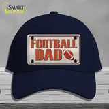 Football Dad Novelty License Plate Hat Cotton / Navy