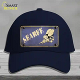 Seabee Novelty License Plate Hat Cotton / Navy