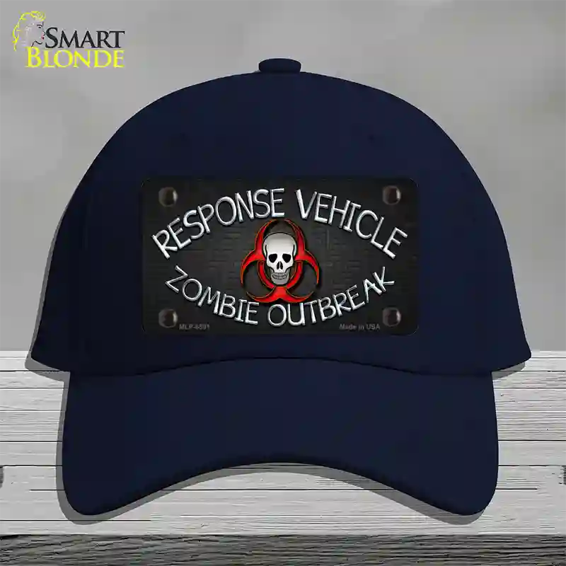 Response Vehicle Novelty License Plate Hat Cotton / Navy