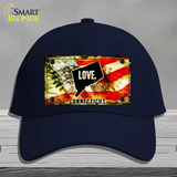 Connecticut Love Novelty License Plate Hat Cotton / Navy