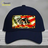 Maryland Love Novelty License Plate Hat Cotton / Navy