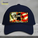 Mississippi Love Novelty License Plate Hat Cotton / Navy