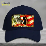 New Jersey Love Novelty License Plate Hat Cotton / Navy