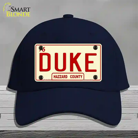 Duke Novelty License Plate Hat Cotton / Navy