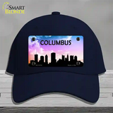 Columbus Silhouette Novelty License Plate Hat Cotton / Navy