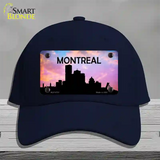 Montreal Silhouette Novelty License Plate Hat Cotton / Navy