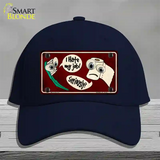 I Hate My Job Novelty License Plate Hat Cotton / Navy