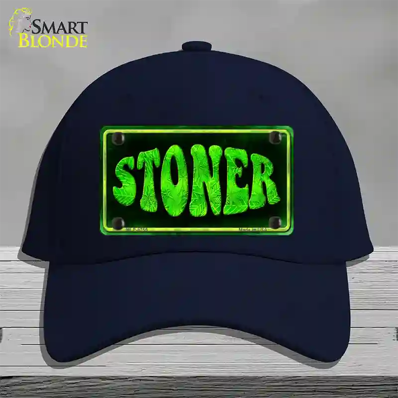 Stoner Novelty License Plate Hat Cotton / Navy