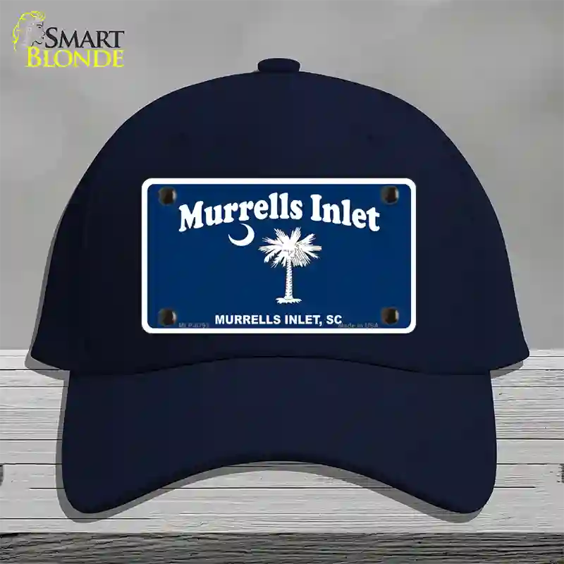 Murrells Inlet Novelty License Plate Hat Cotton / Navy