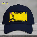 Connecticut Dont Tread On Me Novelty License Plate Hat Cotton / Navy