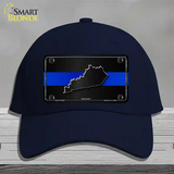 Kentucky Thin Blue Line Novelty License Plate Hat Cotton / Navy