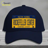 Rockefeller Center New York Novelty License Plate Hat Cotton / Navy