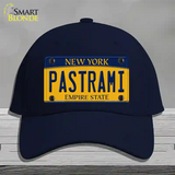 Pastrami New York Novelty License Plate Hat Cotton / Navy