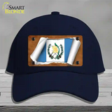 Guatemala Flag Scroll Novelty License Plate Hat Cotton / Navy