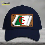 Algeria Flag Scroll Novelty License Plate Hat Cotton / Navy