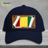 Guinea Flag Scroll Novelty License Plate Hat Cotton / Navy