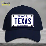 Texas Novelty License Plate Hat Cotton / Navy