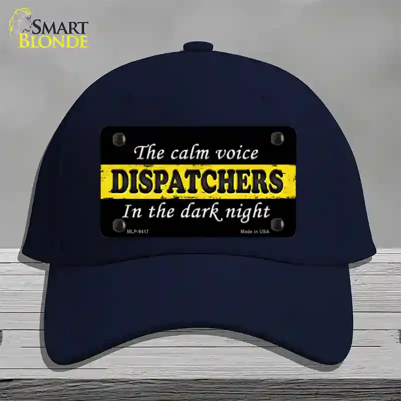 The Calm Voice Dispatchers Novelty License Plate Hat Cotton / Navy